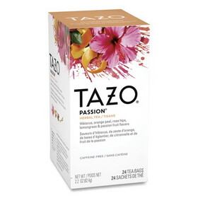 Tazo TJL20040 Tea Bags, Passion, 2.1 oz, 24/Box