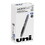 uni-ball 1736098 Signo 207 Needle Point Retractable Gel Pen, 0.7mm, Blue Ink, Black Barrel, Dozen, Price/DZ