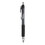uni-ball UBC1790922 207 Signo Gel Ultra Micro Gel Pen, Retractable, Extra-Fine 0.38 mm, Black Ink, Clear/Black Barrel, Price/DZ