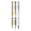 uni-ball UBC1919997 Signo Gel Impact Gel Pen, Stick, Bold 1 mm, Assorted Metallic Ink and Barrel Colors, 3/Pack, Price/ST