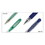 uni-ball UBC2004056 Gel Pen, Stick, Assorted Sizes, Assorted Ink and Barrel Colors, 24/Pack, Price/ST
