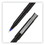 uni-ball 2013566 Stick Roller Ball Pen, Micro 0.5mm, Blue Ink, Black Barrel, 72/Pack, Price/PK