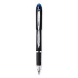 uni-ball 33922 Jetstream Stick Ballpoint Pen, Bold 1mm, Blue Ink, Black Barrel