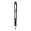 uni-ball UBC33922 Jetstream Stick Hybrid Gel Pen, Bold 1 mm, Blue Ink, Black/Silver/Blue Barrel, Price/EA