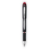 uni-ball 33923 Jetstream Stick Ballpoint Pen, Bold 1mm, Red Ink, Black Barrel