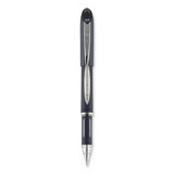 uni-ball 40173 Jetstream Stick Ballpoint Pen, Fine 0.7mm, Black Ink, Black Barrel