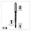 uni-ball UBC60106 VISION Roller Ball Pen, Stick, Extra-Fine 0.5 mm, Black Ink, Gray/Black/Clear Barrel, Dozen, Price/DZ