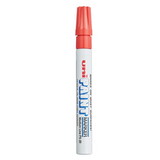 Uni Paint  63602 Permanent Marker, Medium Bullet Tip, Red