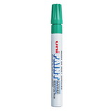 Uni Paint  63604 Permanent Marker, Medium Bullet Tip, Green
