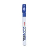 Uni Paint UBC63703 Permanent Marker, Fine Bullet Tip, Blue
