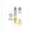 Uni Paint UBC63735 Permanent Marker, Broad Chisel Tip, Yellow, Price/EA