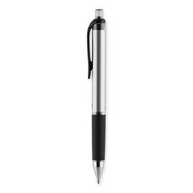 uni-ball 65870 207 Impact Retractable Gel Pen, Bold 1mm, Black Ink, Black Barrel
