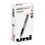 uni-ball UBC65872 207 Impact Gel Pen, Retractable, Bold 1 mm, Red Ink, Black/Red Barrel, Price/EA
