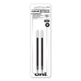 uni-ball 65873PP Refill for Gel 207 IMPACT RT Roller Ball Pens, Bold Point, Black Ink, 2/Pack