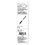 uni-ball UBC65873PP 207 Impact RT Gel Retractable Pen Refills, Bold 1 mm Conical Tip, Black Ink, 2/Pack, Price/PK