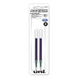 uni-ball 65874PP Refill for Gel 207 IMPACT RT Roller Ball Pens, Bold Point, Blue Ink, 2/Pack
