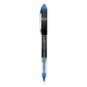 uni-ball UBC69021 VISION ELITE Hybrid Gel Pen, Stick, Extra-Fine 0.5 mm, Blue Ink, Black/Blue/Clear Barrel