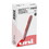 uni-ball UBC70135 Chroma Mechanical Pencil, 0.7 mm, HB (#2), Black Lead, Red Barrel, Dozen, Price/DZ