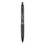 uniball UBC70462 207 Plus+ Gel Pen, Retractable, Medium 0.7 mm, Black Ink, Black Barrel, Dozen, Price/DZ