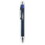 uni-ball UBC73833 Jetstream Retractable Hybrid Gel Pen, Bold 1 mm, Blue Ink, Black/Silver/Blue Barrel, Price/DZ