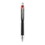 uni-ball UBC73834 Jetstream Retractable Hybrid Gel Pen, Bold 1 mm, Red Ink, Black/Silver/Red Barrel, Price/DZ