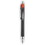 uni-ball UBC73834 Jetstream Retractable Hybrid Gel Pen, Bold 1 mm, Red Ink, Black/Silver/Red Barrel, Price/DZ