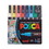 POSCA UBCPC3M8C Permanent Specialty Marker, Fine Bullet Tip, Assorted Colors, 8/Pack, Price/PK