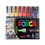 POSCA UBCPC5M16C Permanent Specialty Marker, Medium Bullet Tip, Assorted Colors, 16/Pack, Price/PK