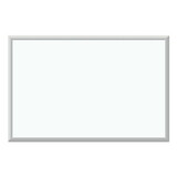 U Brands UBR031U0001 Melamine Dry Erase Board, 36 x 24, White Surface, Silver Frame
