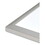 U Brands UBR032U0001 Melamine Dry Erase Board, 48 x 36, White Surface, Silver Frame, Price/EA