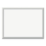 U Brands UBR070U0001 Magnetic Dry Erase Board with Aluminum Frame, 23 x 17, White Surface, Silver Frame