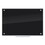 U Brands UBR170U0001 Black Glass Dry Erase Board, 35 x 23, Black Surface, Price/EA