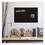 U Brands 2073U00-01 Magnetic Chalkboard with Decor Frame, 30 x 20, Black Surface/White Frame, Price/EA