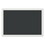 U Brands 2073U00-01 Magnetic Chalkboard with Decor Frame, 30 x 20, Black Surface/White Frame, Price/EA