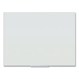 U Brands 2799U00-01 Floating Glass Ghost Grid Dry Erase Board, 48 x 36, White