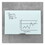 U Brands UBR2799U0001 Floating Glass Ghost Grid Dry Erase Board, 47 x 35, White, Price/EA