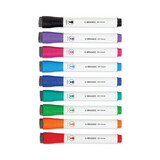U Brands UBR2924U0001 Chisel Tip Low-Odor Dry-Erase Markers with Erasers, Broad Chisel Tip, Assorted Colors, 48/Pack