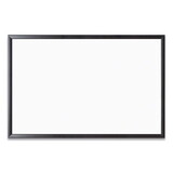 U Brands UBR311U0001 Magnetic Dry Erase Board with MDF Frame, 36 x 24, White Surface, Black Frame