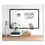 U Brands UBR311U0001 Magnetic Dry Erase Board with Wood Frame, 35 x 23, White Surface, Black Frame, Price/EA