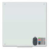 U Brands UBR3971U0001 Magnetic Glass Dry Erase Board Value Pack, 35