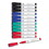 U Brands UBR3980U0012 Medium Point Low-Odor Dry-Erase Markers with Erasers, Medium Bullet Tip, Assorted Colors, 12/Pack, Price/PK