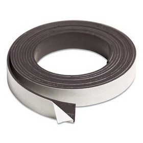 U Brands UBRFM2319 Magnetic Adhesive Tape Roll, 0.5" x 7 ft, Black