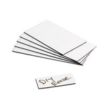 U Brands UBRFM2418 Dry Erase Magnetic Tape Strips, 2