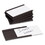 U Brands UBRFM2630 Magnetic Card Holders, 3 x 1.75, Black, 10/Pack, Price/PK