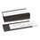 U Brands UBRFM2633 Magnetic Card Holders, 6 x 2, Black, 10/Pack, Price/PK