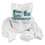 UNITED FACILITY SUPPLY UFSN250CW01 Bag-A-Rags Reusable Wiping Cloths, Cotton, White, 1lb Pack, Price/PK