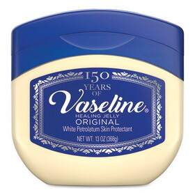 Vaseline UNI34500CT Jelly Original, 13 oz Jar, 24/Carton