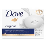 Dove 61073EA White Beauty Bar, Light Scent, 2.6 oz