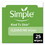 Simple 70005CT Eye And Skin Care, Facial Wipes, 25/Pack, 6 Packs/Carton, Price/CT