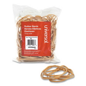 Universal UNV00433 Rubber Bands, Size 33, 3-1/2 X 1/8, 160 Bands/1/4lb Pack